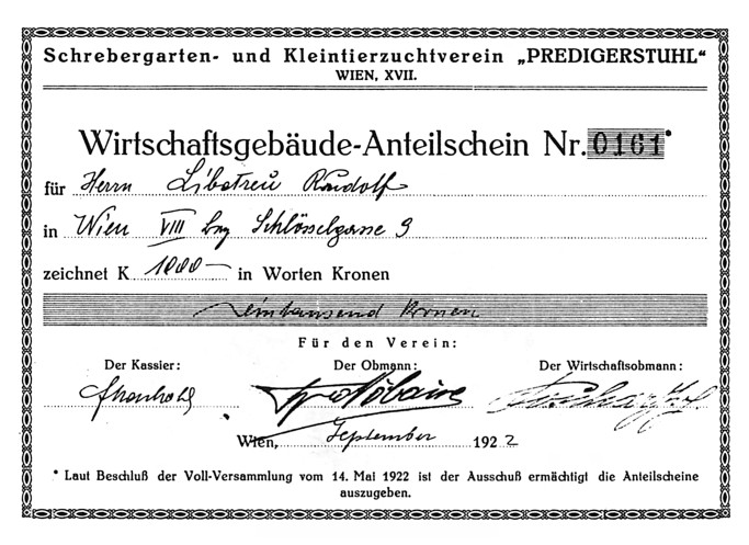 Anteilschein (1922)